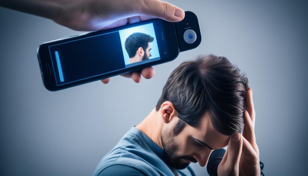 Cell phone use and hair loss studies