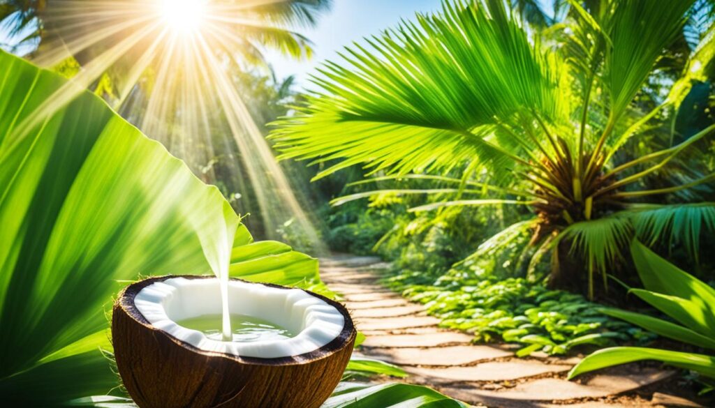 Coconut oil for hair growth