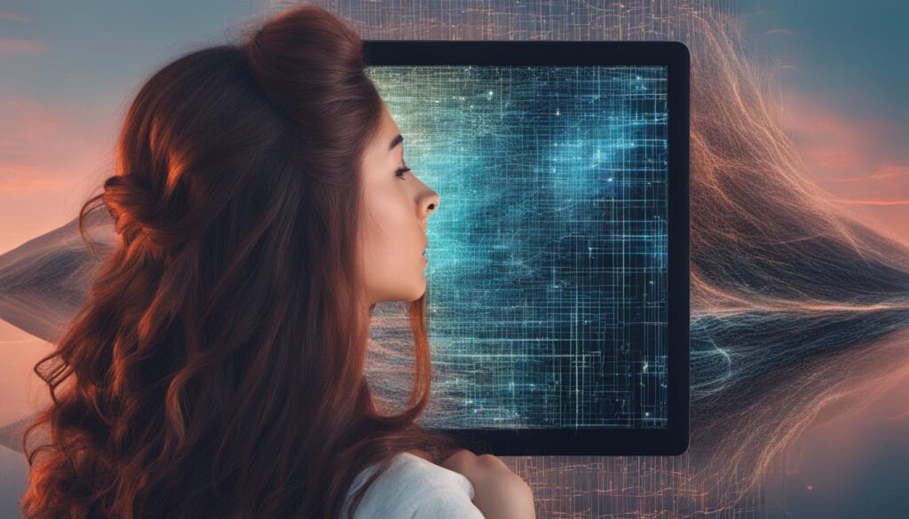 Effects of excessive screen time on hair