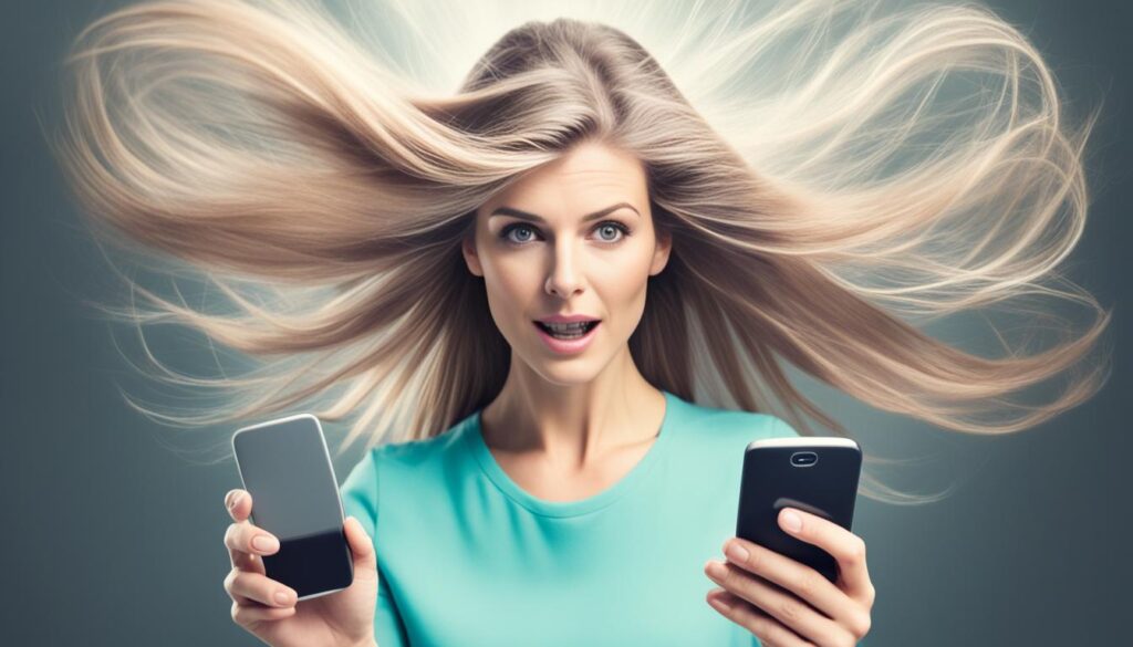 Evidence of hair loss from cell phone radiation