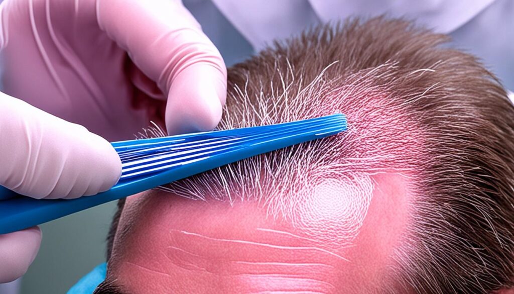FUT hair transplant methods