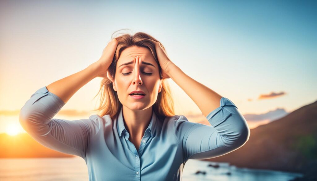 Managing hair loss stress