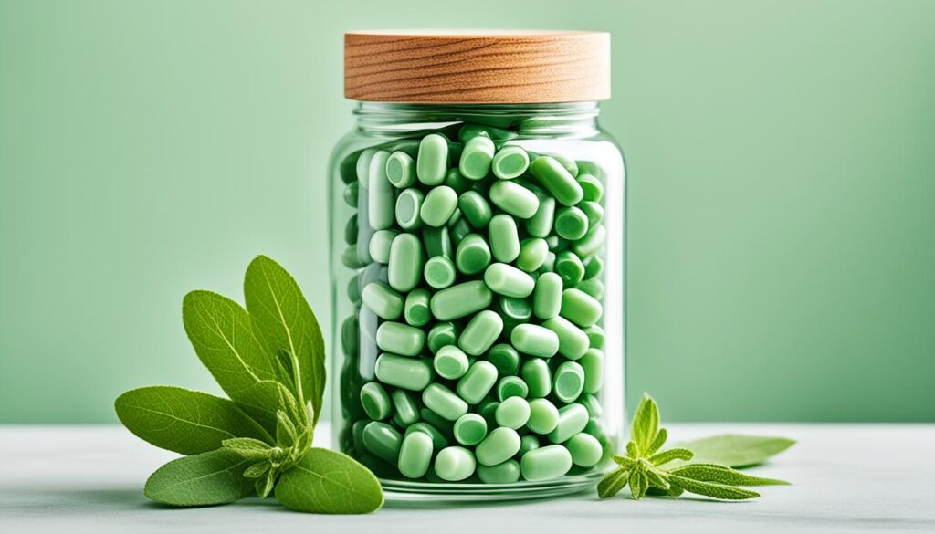 Natural hair growth pills