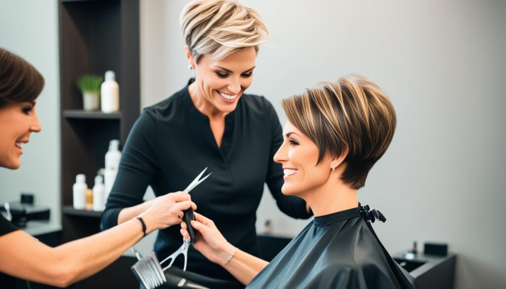 Pixie cut for thin hair