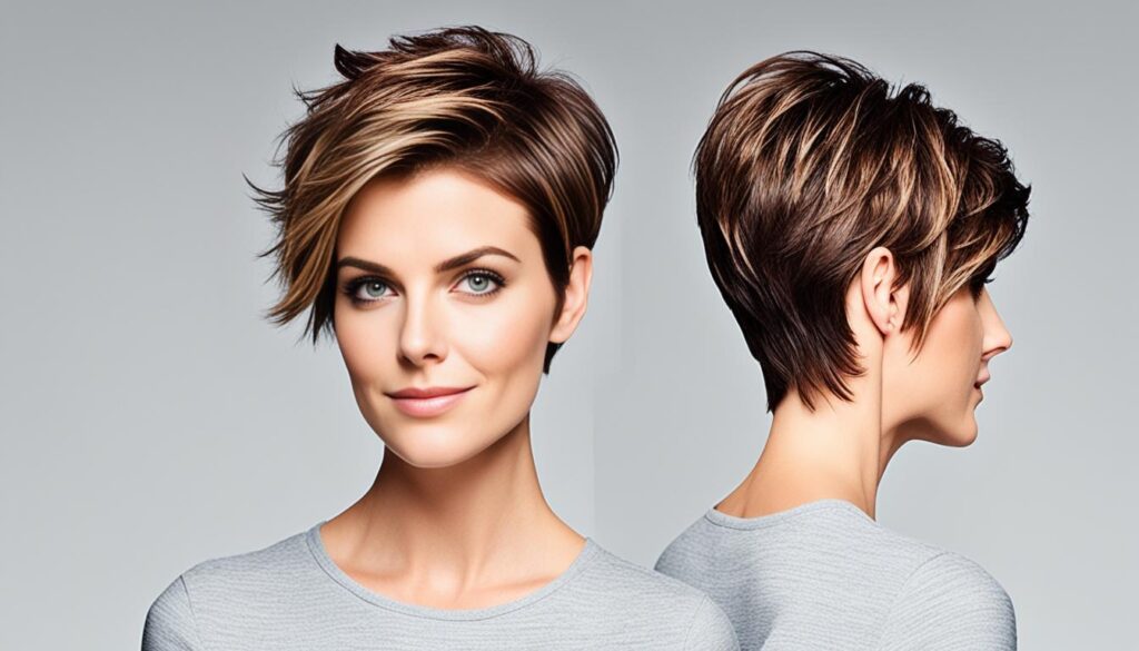 Pixie cuts for instant hair texture