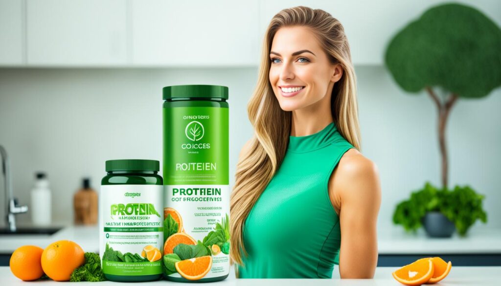 Protein supplements for hair loss