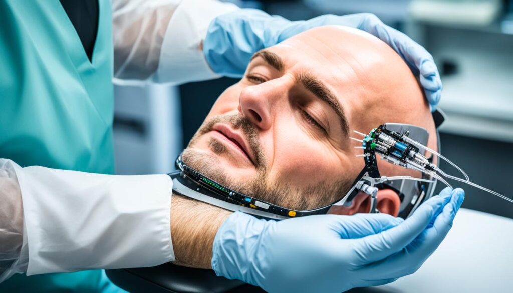 Robotic hair transplant