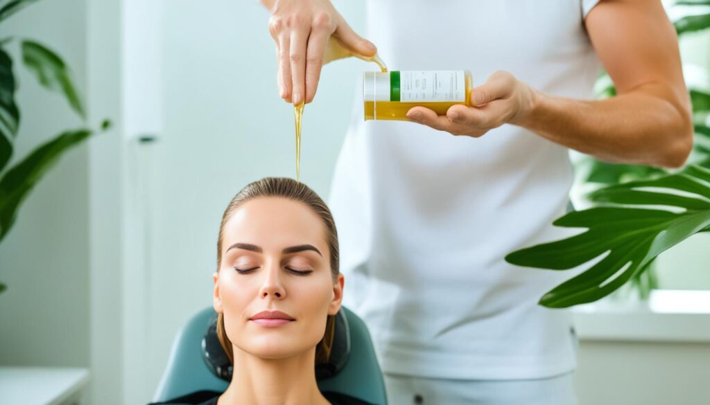 Scalp detox for hair growth