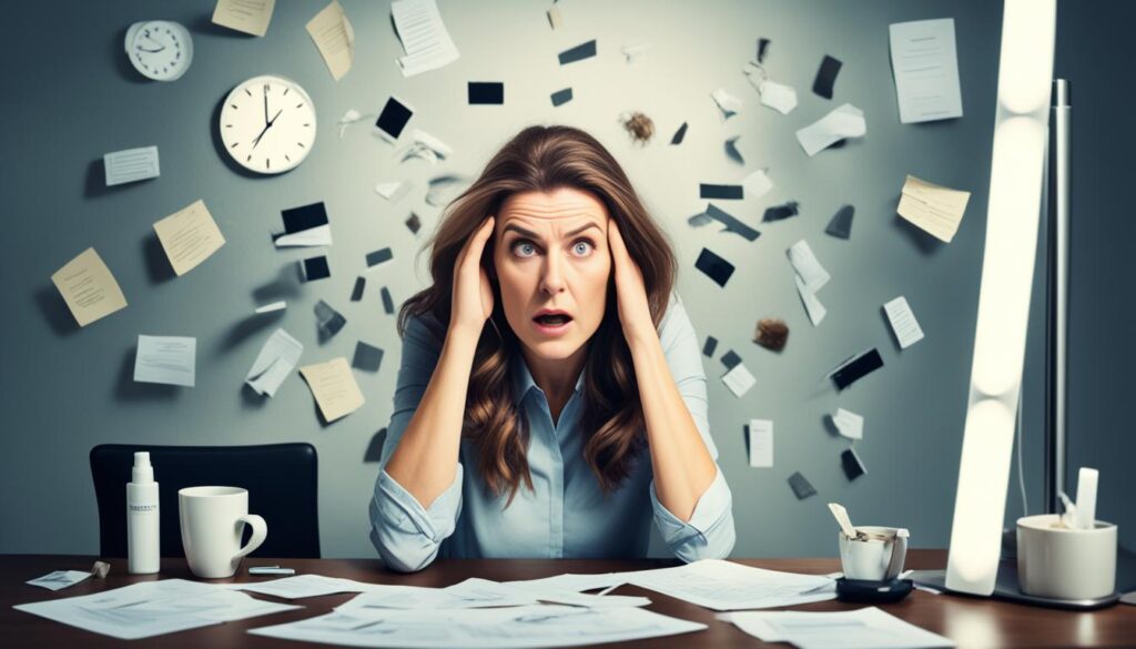 Stress-related female hair loss