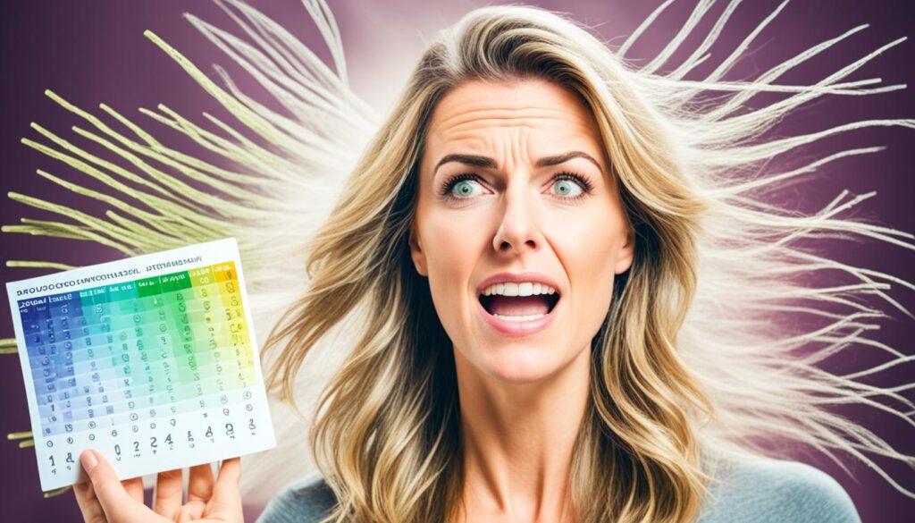 Symptoms of hormonal hair loss