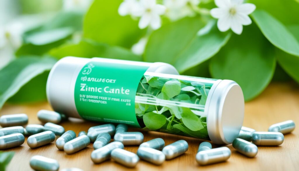 Zinc for hair growth with PCOS