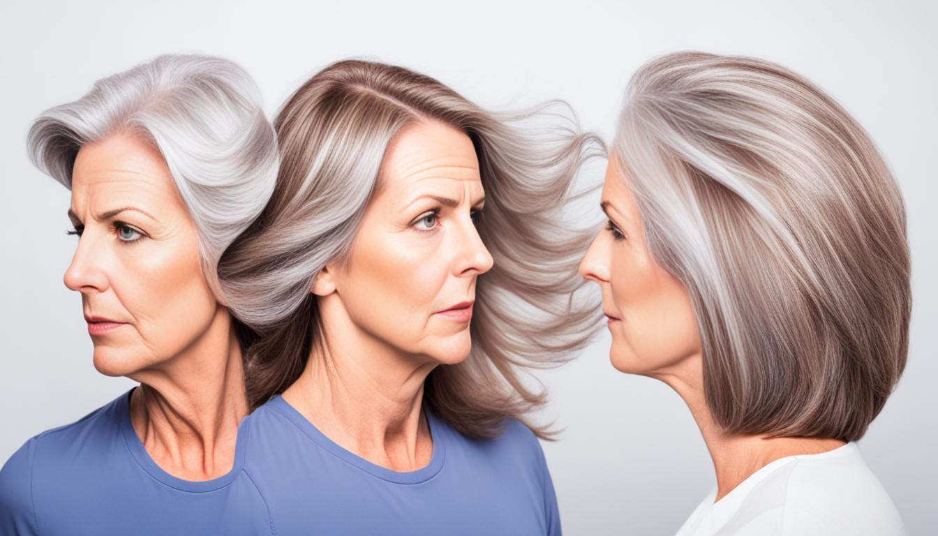 balding women's hair