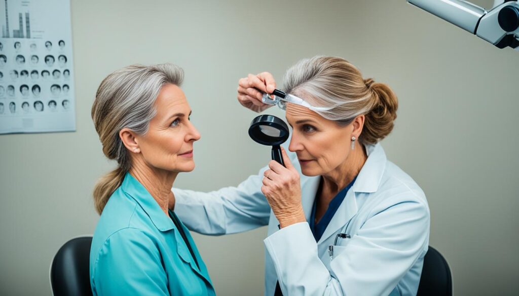 diagnosing female pattern baldness