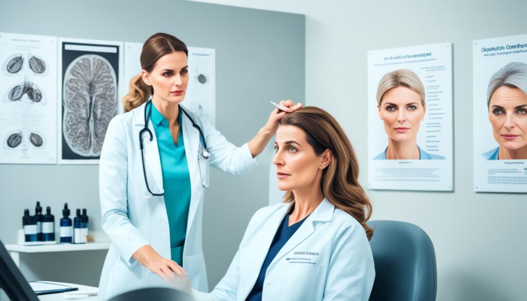 diagnosis of female hereditary alopecia