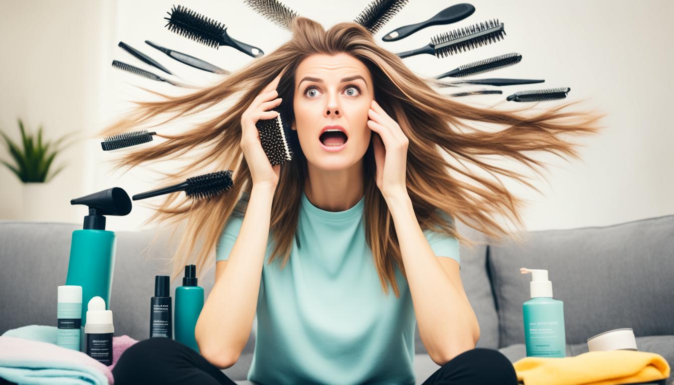 excessive hair shedding female