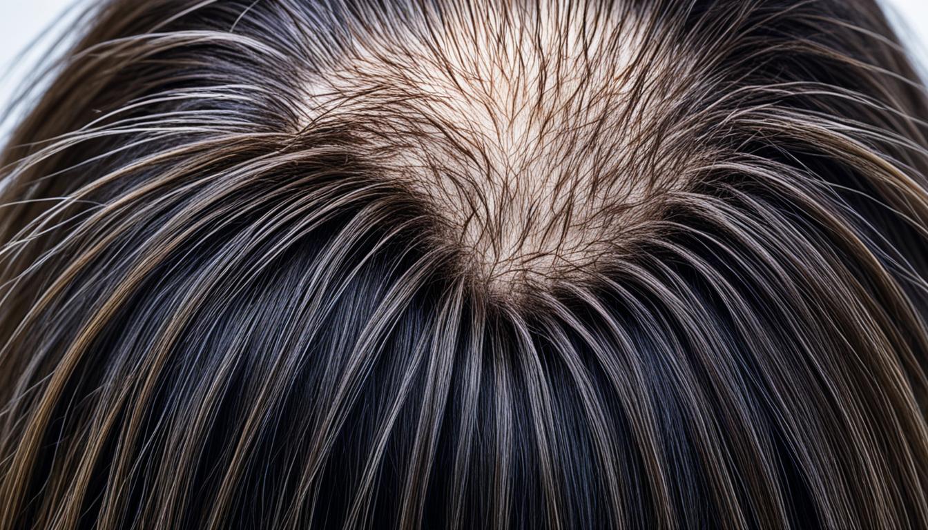 female crown hair loss