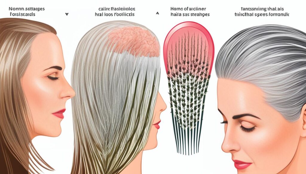 female hair thinning causes