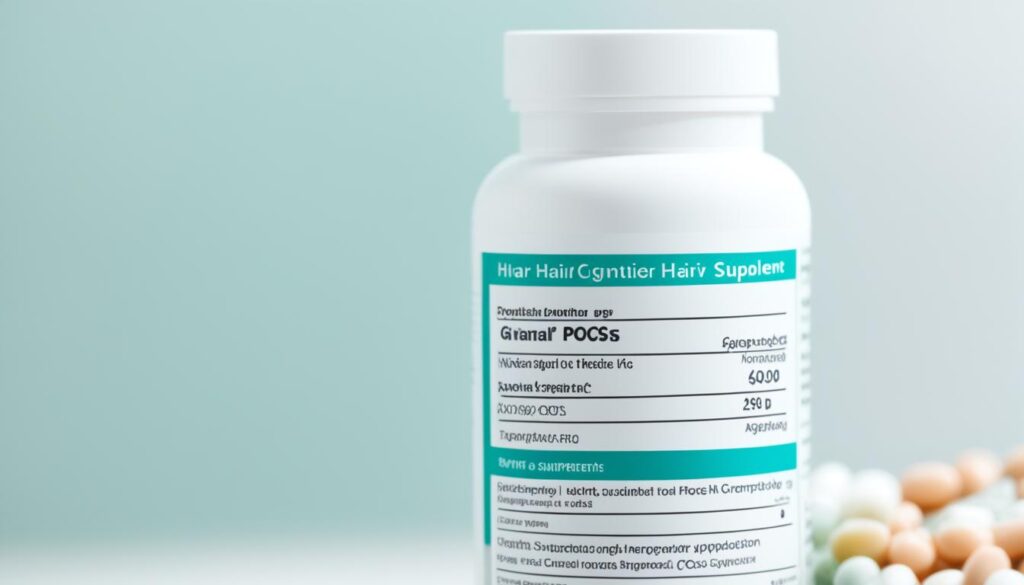 hair growth supplements for pcos