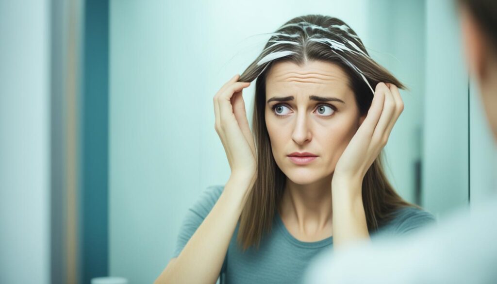 hair loss when stress