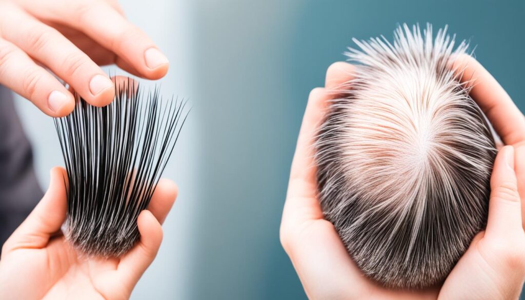 hair shedding vs hair thinning