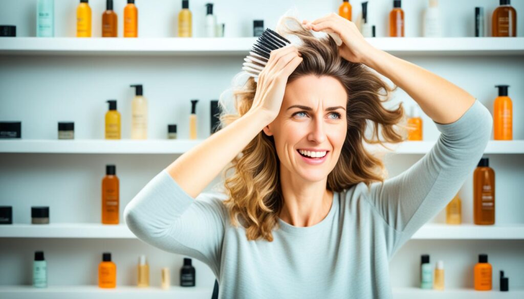 itchy scalp and hair loss female