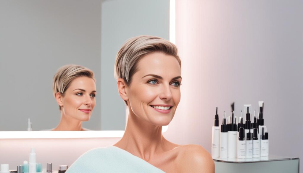 microneedling on the scalp