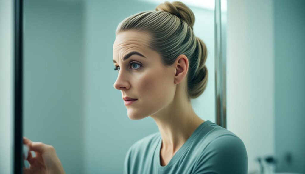 receding hairline image