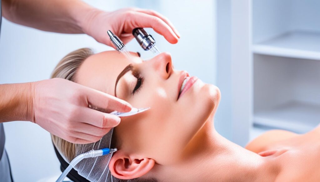 scalp microneedling treatment