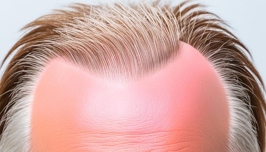 hairpiece to conceal bald spot