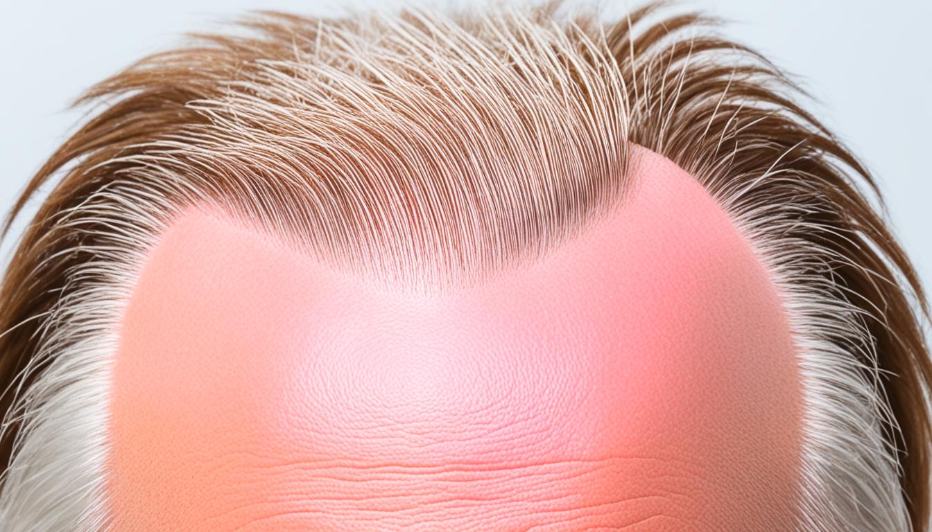 hairpiece to conceal bald spot