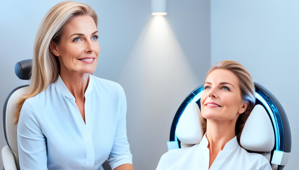 LED hair restoration process