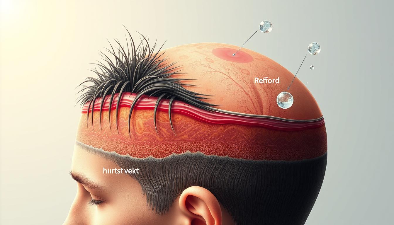 Scalp hair regrowth