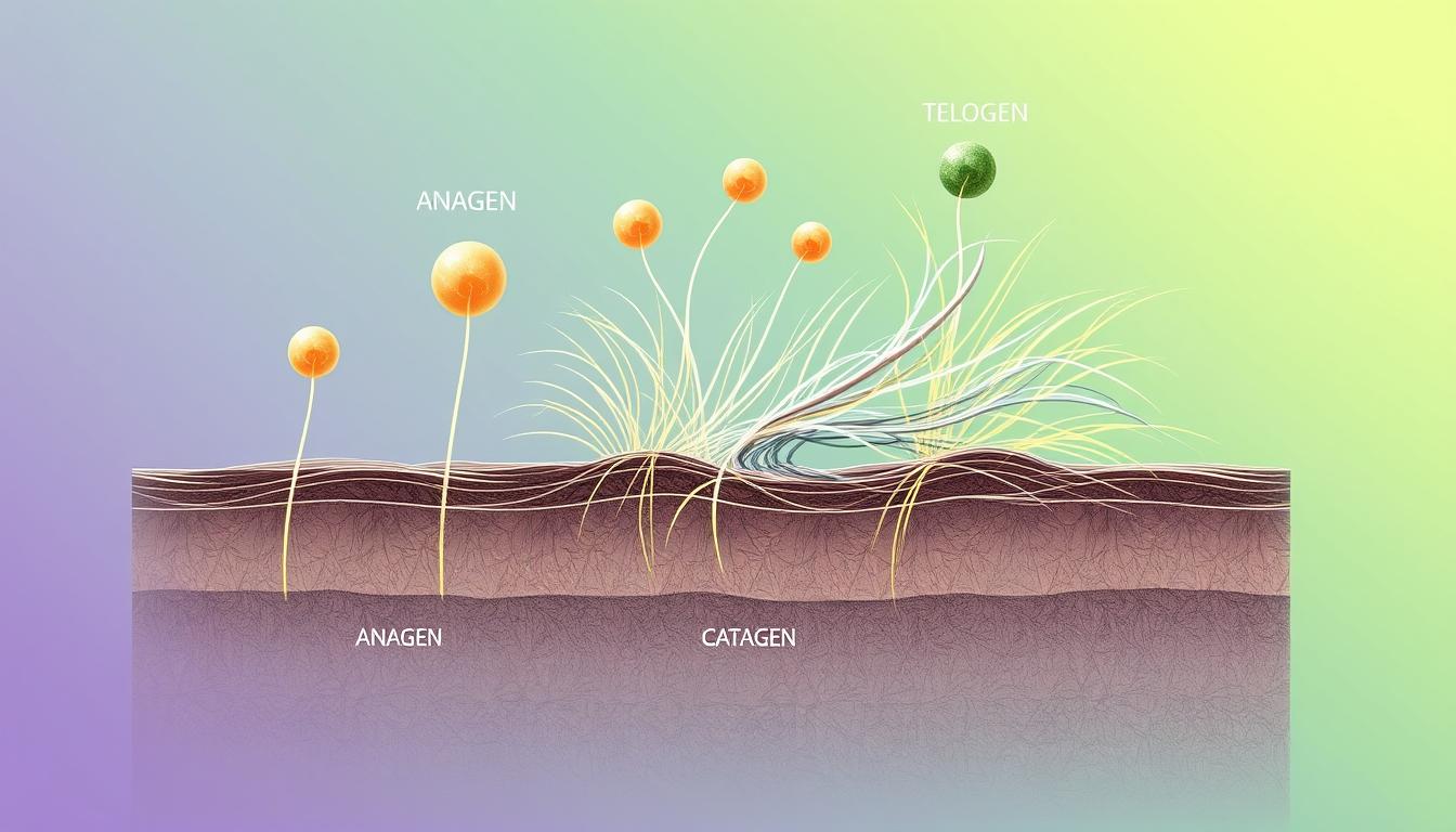 Scalp hair shedding